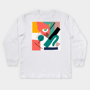 Ephemeral Appendix [..] Kids Long Sleeve T-Shirt